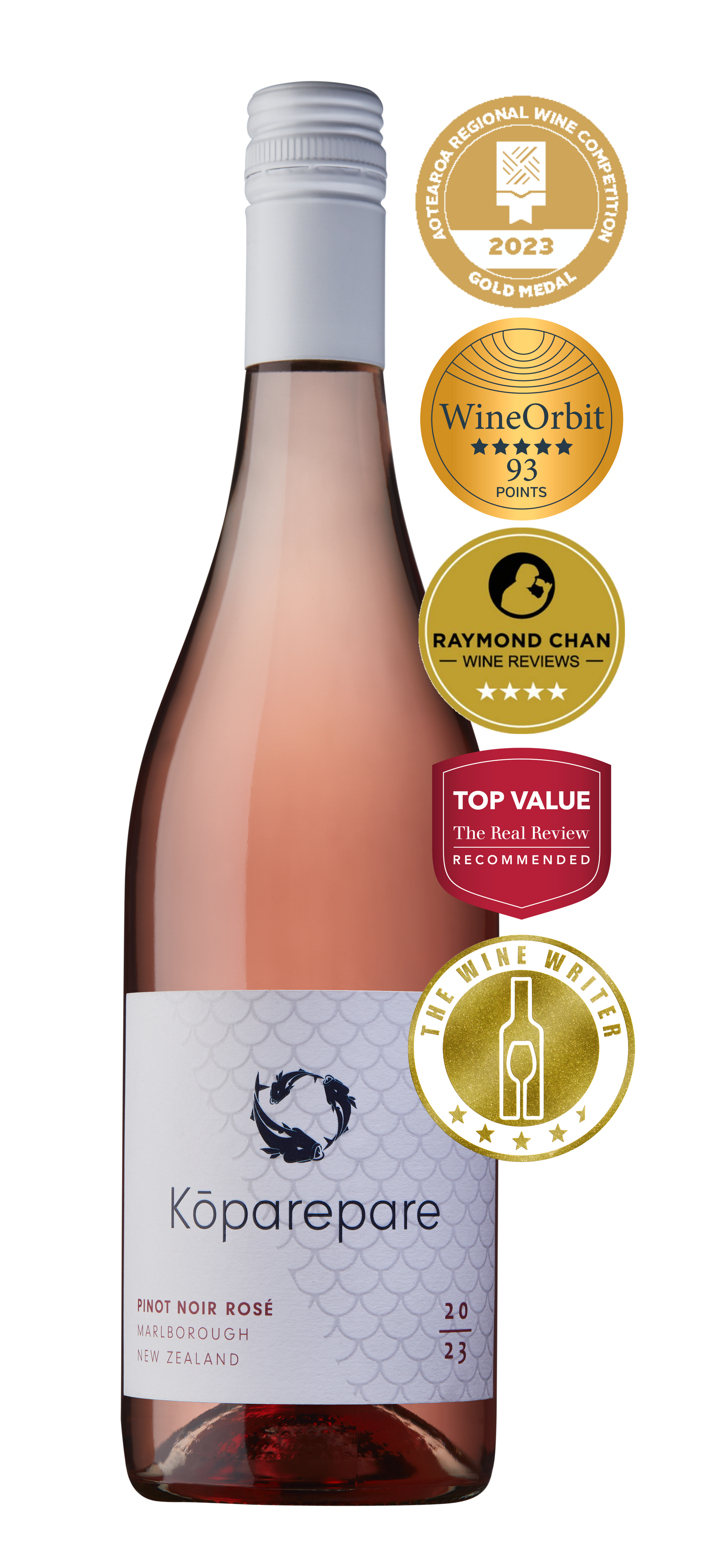 2023 Kōparepare Marlborough Pinot Noir Rosé