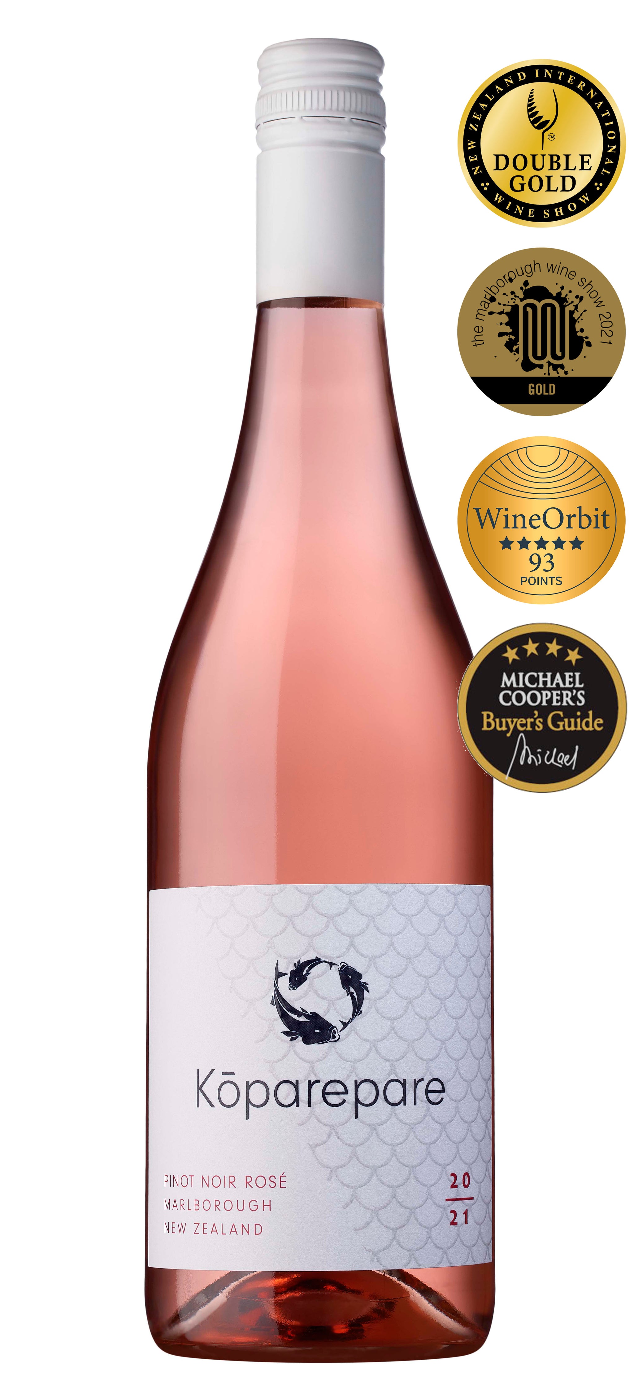 2021 Kōparepare Marlborough Pinot Noir Rosé
