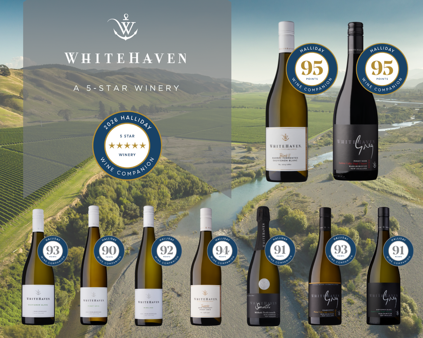 We've been named a 5-Star Winery!