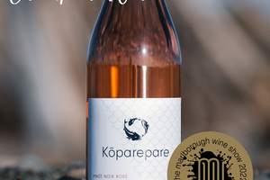 2022 Kōparepare Marlborough Pinot Noir Rosé, Trophy - Champion Rosé, MWS