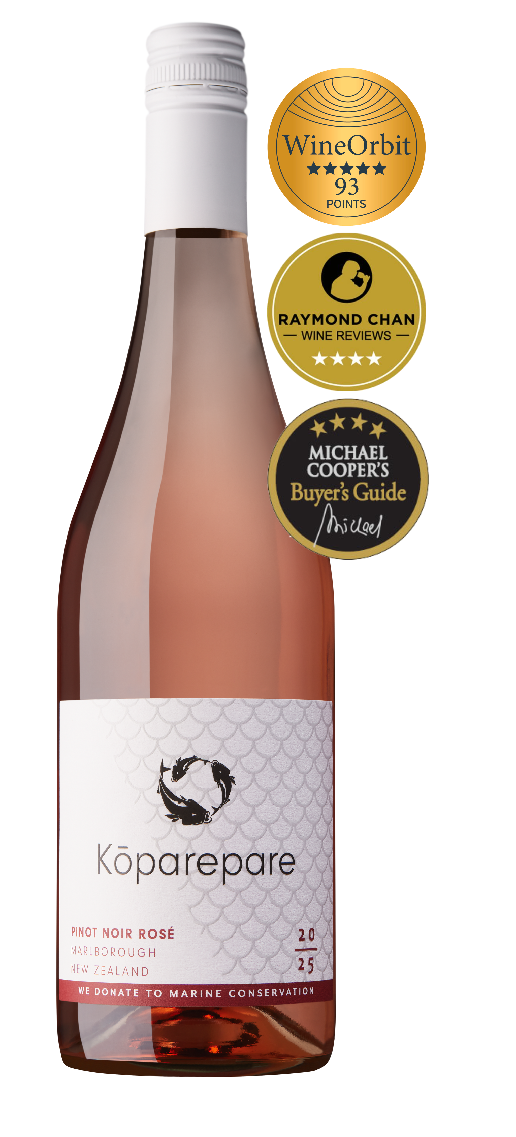 2025 Kōparepare Marlborough Pinot Noir Rosé